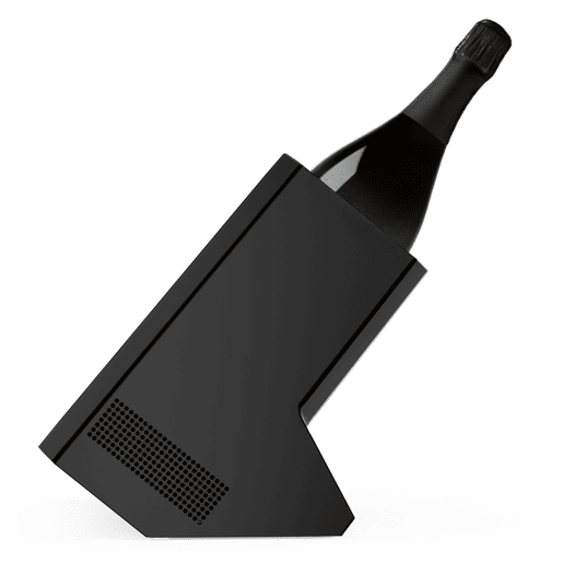 Arrefecedor elétrico de vinho HKoenig para 2 garrafas com controlo digital e temperatura regulável de 5 a 18 °C