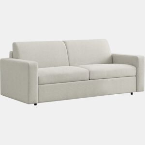 Sofá convertível Diana Express em tecido - Zona para dormir de 140 cm - 3 lugares - Bege