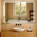 Espejo de pared - Jaffrey - Vidrio 100x3 Espejo de pared - Jaffrey - Vidrio 100x3 Transparente