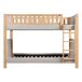Cama litera Cama litera Gris