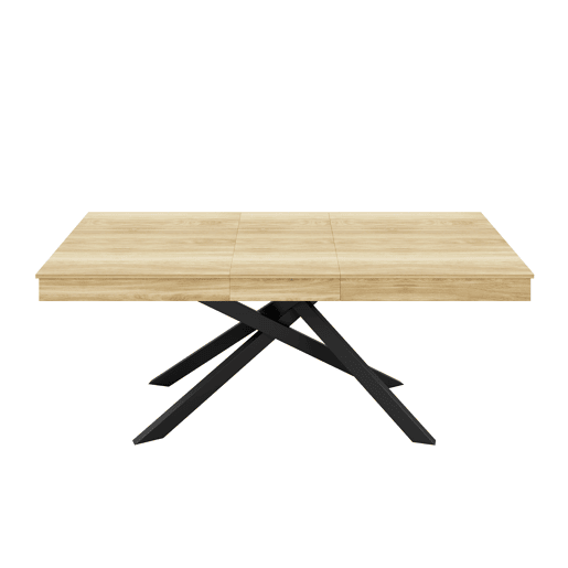 Mesa de jantar extensível retangular 140-180máx. cm de mdf,carvalho Mesa de jantar extensível retangular 140-180máx. cm de mdf,carvalho