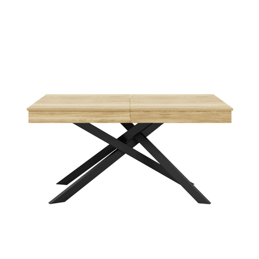 Mesa de jantar extensível retangular 140-180máx. cm de mdf,carvalho Mesa de jantar extensível retangular 140-180máx. cm de mdf,carvalho