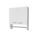 Goodyear botiquín de baño en melamina con barra toalla 44 Goodyear botiquín de baño en melamina con barra toalla 44 Blanco