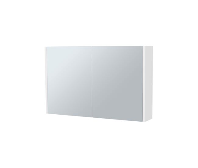 Mcnary botiquín de baño con espejos integrados y dos puertas
