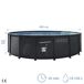 INTEX - Piscina desmontable circular INTEX - Piscina desmontable circular Gris Oscuro