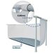 INTEX - Piscina desmontable circular INTEX - Piscina desmontable circular Gris Oscuro