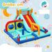 Castillo hinchable de tela oxford Castillo hinchable de tela oxford Multicolor