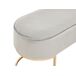 Beliani Banco de cama Milry 104x40 Beliani Banco de cama Milry 104x40 Gris Claro