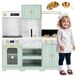 Cocina de juguete de mdf Cocina de juguete de mdf Verde