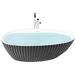 Beliani Bañera independiente Tefe 78x170 Beliani Bañera independiente Tefe 78x170 Negro