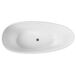 Beliani Bañera independiente Tefe 78x170 Beliani Bañera independiente Tefe 78x170 Negro