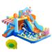 Castillo hinchable de tela oxford Castillo hinchable de tela oxford Multicolor