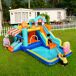 Castillo hinchable de tela oxford Castillo hinchable de tela oxford Multicolor