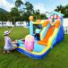 Castillo hinchable de tela oxford Castillo hinchable de tela oxford Multicolor