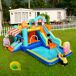 Castillo hinchable de tela oxford Castillo hinchable de tela oxford Multicolor