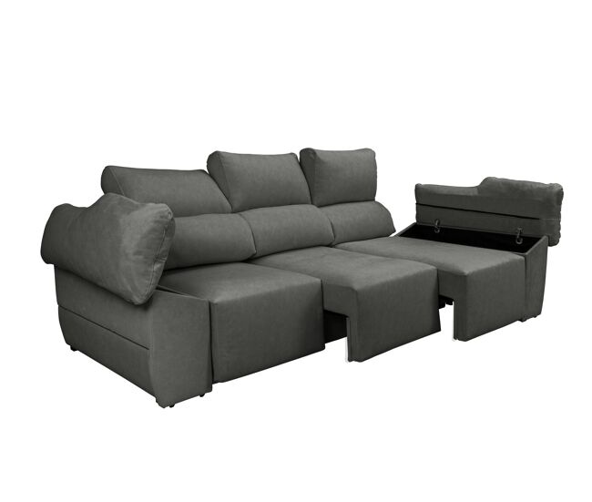 Sofa 4 plazas deslizante Cuarzo