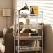 Carrito Auxiliar Acero HOMCOM, hogar - cocina Carrito Auxiliar Acero HOMCOM, hogar - cocina Blanco