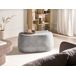Beliani Banco de cama Ashton 100x60 Beliani Banco de cama Ashton 100x60 Gris