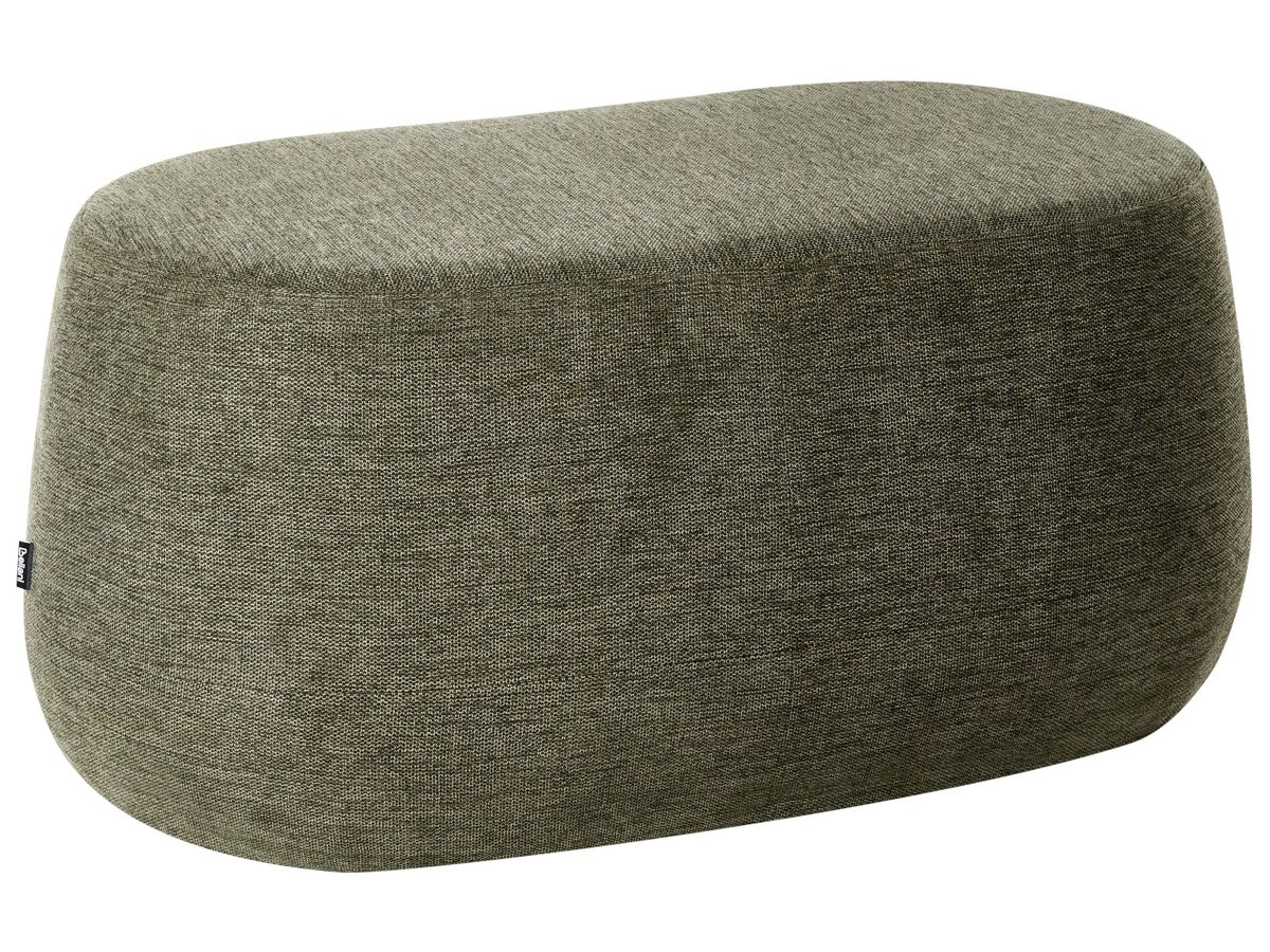 Beliani Banco de cama Ashton 100x60 Verde Oscuro