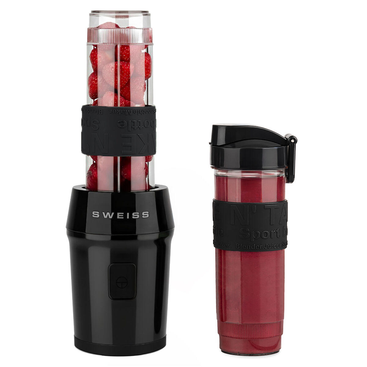 SWEISS Mini Batidora Portátil MOOV9, Smoothie Maker