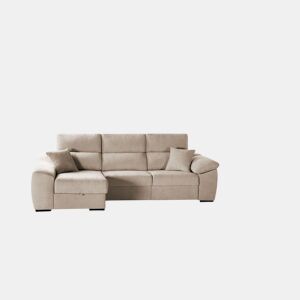 Chaiselongue Murano Bege Sofá Esquerdo