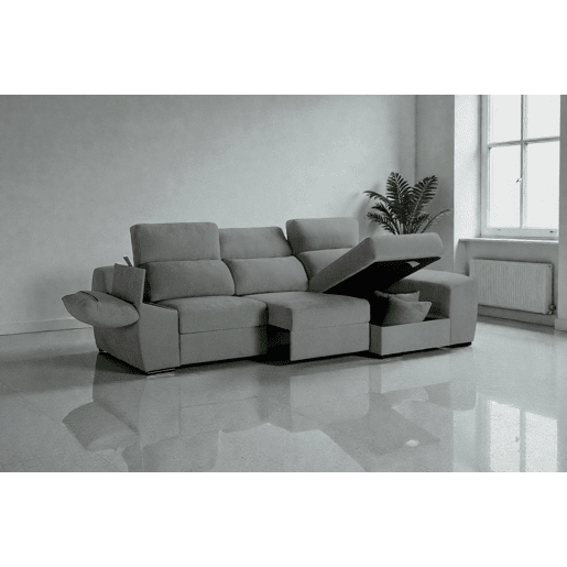 Chaise Longue Murano Marengo à direita