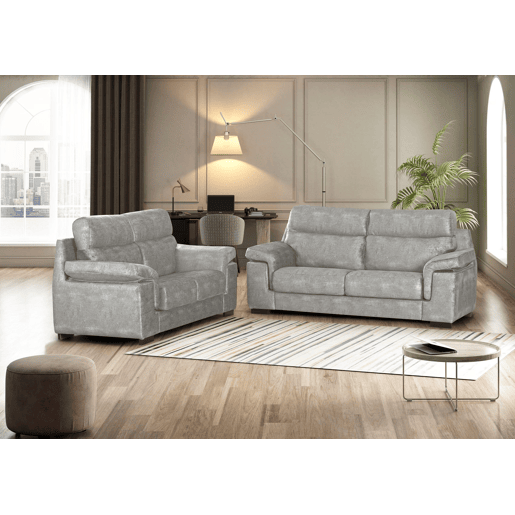 Sofá Master 2 + 3 Lugares Cinza Sofá Master 2 + 3 Lugares Cinza