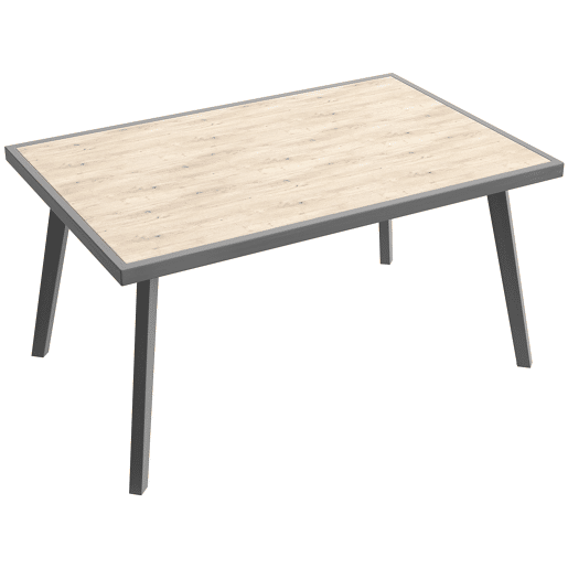 Conjunto de mobiliário de jardim para 6-8 pessoas - Rattan PE trançado, almofadas incluídas, resistente - Cinza