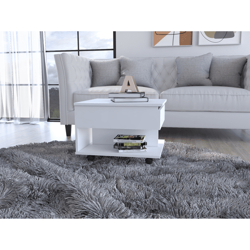 Ak chin mesa de centro com tampo elevável e armazenamento