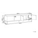 Beliani Mueble TV Adelaide Beliani Mueble TV Adelaide Blanco