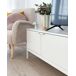 Beliani Mueble TV Adelaide Beliani Mueble TV Adelaide Blanco