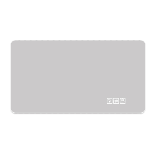 Espelho de casa de banho LED 60x120 cm - Três cores reguláveis, anticorrosão, antiembaciamento - Prateado