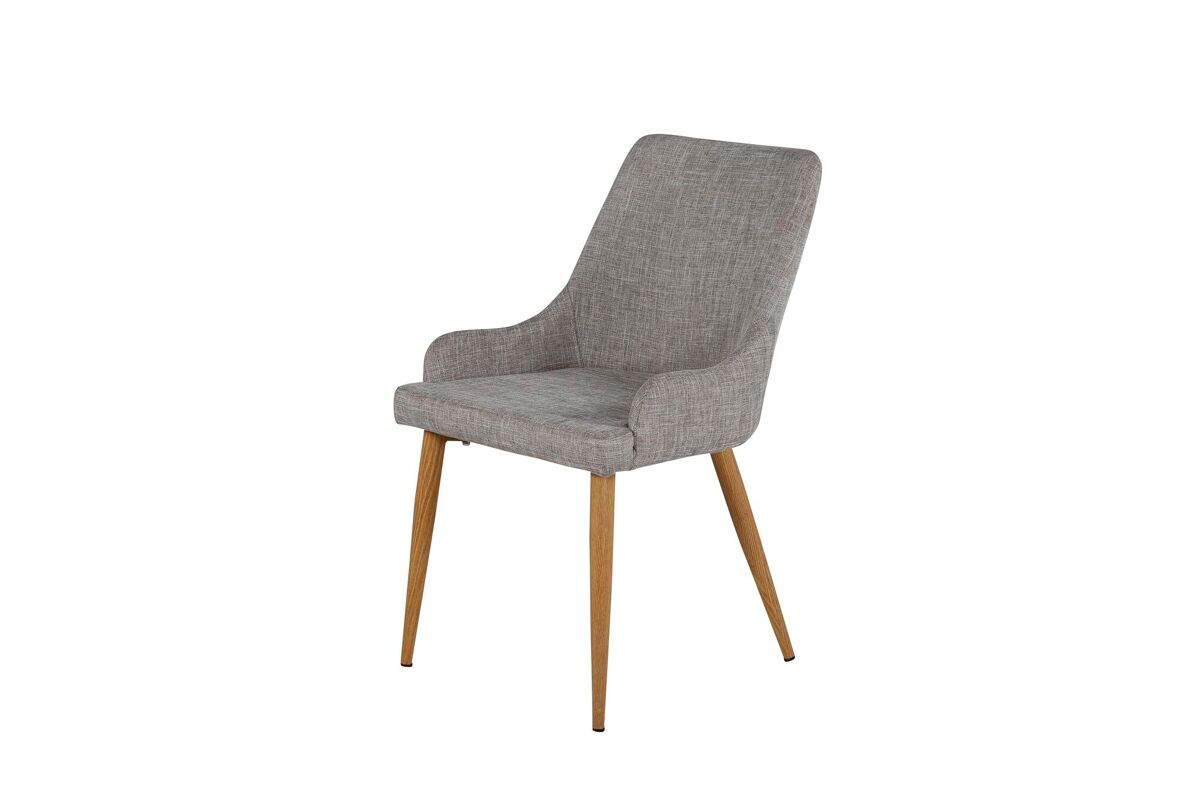 Silla de comedor plaza 49x58x86 gris