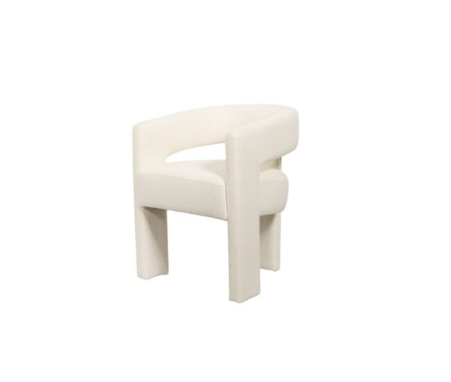 Silla de comedor leith 62x58x75 beige