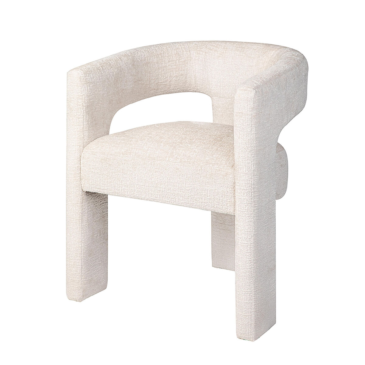 Silla de comedor leith 62x58x75 beige