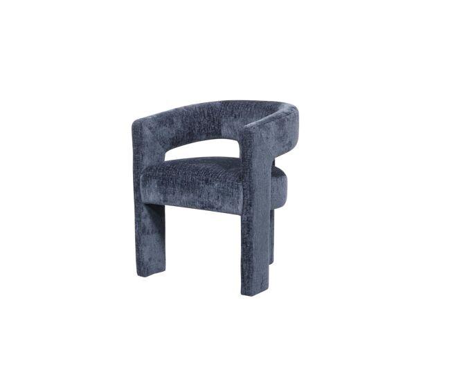 Silla de comedor leith 62x58x75 azul