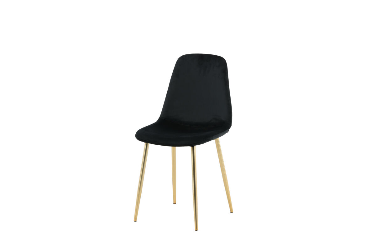 silla de comedor polar 44x53x88 negro