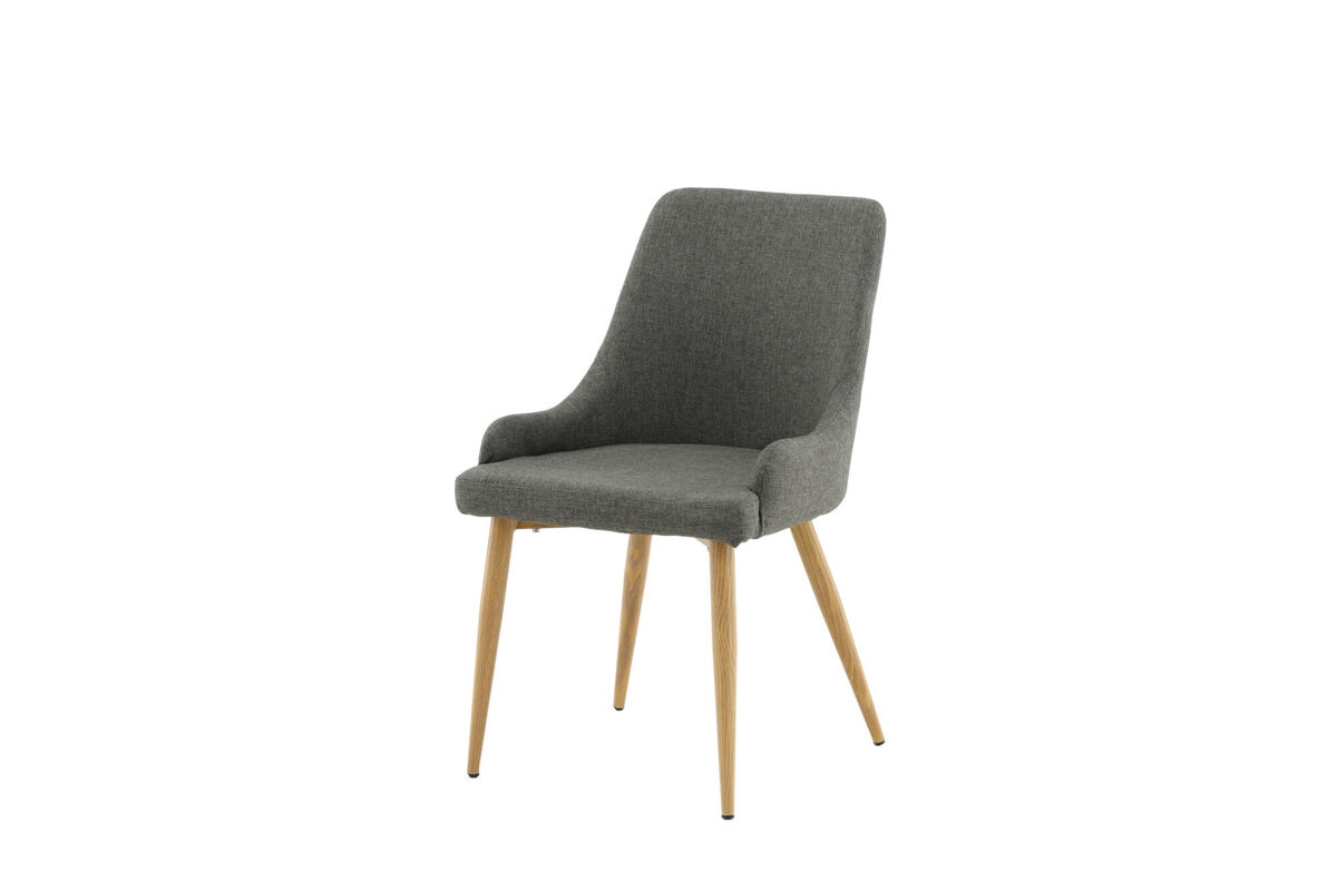 Silla de comedor plaza 49x58x86 gris