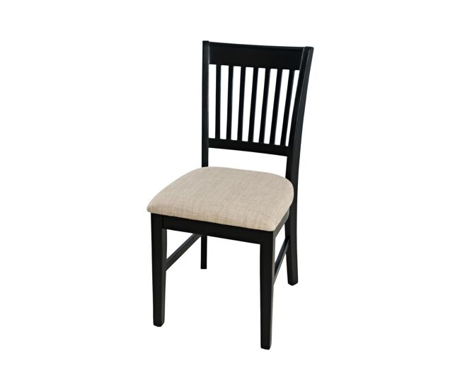 Silla de comedor avola 46x54x94 negro