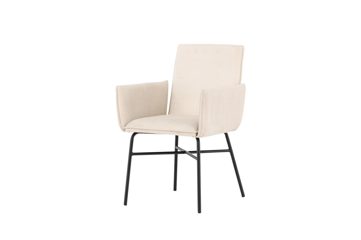 Silla de comedor petra 57x60x87 beige