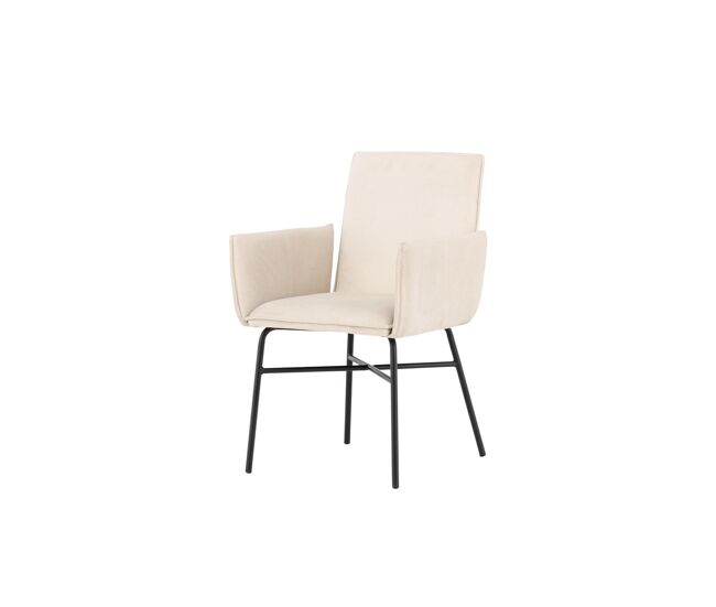 Silla de comedor petra 57x60x87 beige
