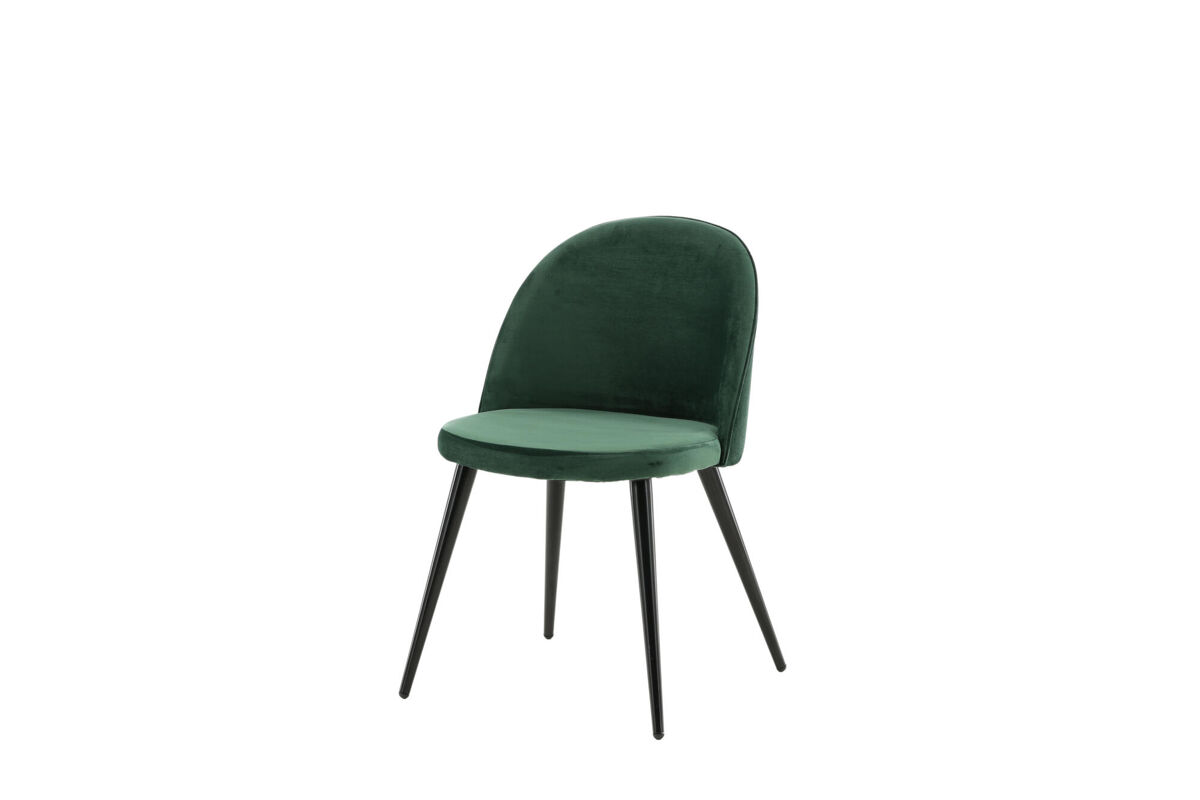 Silla de comedor velvet 50x57x77 verde