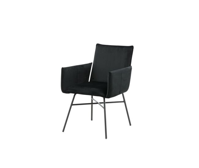 Silla de comedor petra 57x60x87 negro