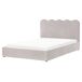 Beliani Cama matrimonial Chenilla Nanterre 167x215 Beliani Cama matrimonial Chenilla Nanterre 167x215 Gris Oscuro
