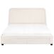 Beliani Cama matrimonial Bouclé Sardent 188x213 Beliani Cama matrimonial Bouclé Sardent 188x213 Crema