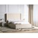 Beliani Cama matrimonial Terciopelo Noyers 170x247 Beliani Cama matrimonial Terciopelo Noyers 170x247 Crema