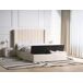Beliani Cama matrimonial Terciopelo Noyers 170x247 Beliani Cama matrimonial Terciopelo Noyers 170x247 Crema