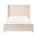 Beliani Cama matrimonial Terciopelo Noyers 170x247 Beliani Cama matrimonial Terciopelo Noyers 170x247 Crema