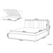 Beliani Cama matrimonial Tela Tarascon 178x214 Beliani Cama matrimonial Tela Tarascon 178x214 Beige
