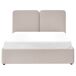 Beliani Cama matrimonial Tela Arbois 168x216 Beliani Cama matrimonial Tela Arbois 168x216 Beige